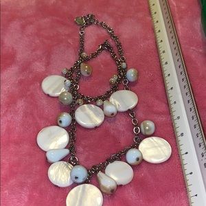 Italian necklace and bracelet.